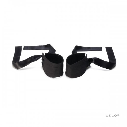 Lelo: ETHEREA SILK CUFFS (Black)